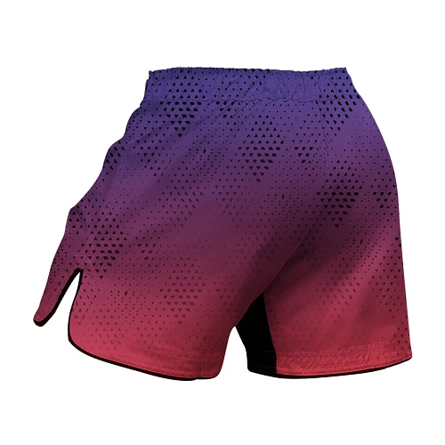 DIYUME MMA BJJ Grappling Shorts Red 4 DIYUME MMA BJJ Grappling Shorts Red - Image 2
