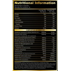 Day One Performance Hacker 180 Capsules 7 Day One Performance Hacker 180 Capsules -Thefightfactory Shop DayOnePerformanceHacker180Capsules2