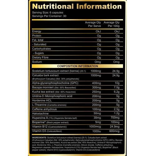 Day One Performance Hacker 180 Capsules 5 Day One Performance Hacker 180 Capsules - Image 3