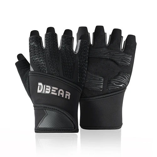 Dibear Gym Weightlifting Gloves 3 Dibear Gym Weightlifting Gloves