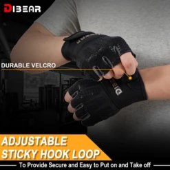 Dibear Gym Weightlifting Gloves 12 Dibear Gym Weightlifting Gloves -Thefightfactory Shop DibearGymWeightliftingGloves3