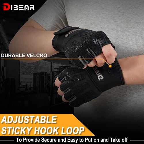 Dibear Gym Weightlifting Gloves 6 Dibear Gym Weightlifting Gloves - Image 4