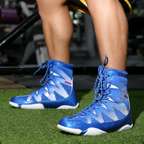Viniatoo Dudimu Boxing Shoes Blue 5 Viniatoo Dudimu Boxing Shoes Blue - Image 3