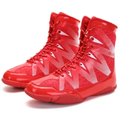 Viniatoo Dudimu Boxing Shoes Red 6 Viniatoo Dudimu Boxing Shoes Red -Thefightfactory Shop DudimuBoxingShoesRed1