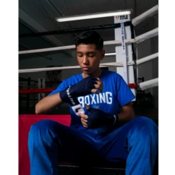 Fighting 180” Semi Elastic Hand Wraps 20 Fighting 180” Semi Elastic Hand Wraps -Thefightfactory Shop FIGHTING180 SemiElasticHandWrapsBlue2