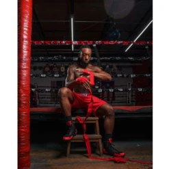 Fighting 180” Semi Elastic Hand Wraps 21 Fighting 180” Semi Elastic Hand Wraps -Thefightfactory Shop FIGHTING180 SemiElasticHandWrapsRed2