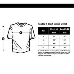 Fairtex Muay Thai T Shirt Vintage - Black -Thefightfactory Shop FairtexT ShirtSizechart 7a7d1feb eeff 41cb 8b18 15550801e3f0