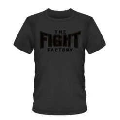 Fight Factory Undisputed T Shirt Black On Black