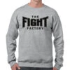 Fight Factory Crew Neck Grey 1 Fight Factory Crew Neck Grey -Thefightfactory Shop Fight Factory Crew Neck Grey
