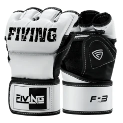 Fiving Fight Gear F3 MMA Gloves -Thefightfactory Shop FivingFightGearF3MMAGlovesWhite