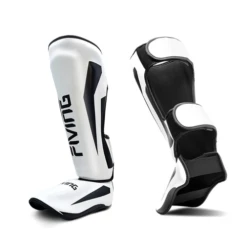 Fiving Fight Gear Shinguards 11 Fiving Fight Gear Shinguards -Thefightfactory Shop FivingFightGearShinguardsWhite