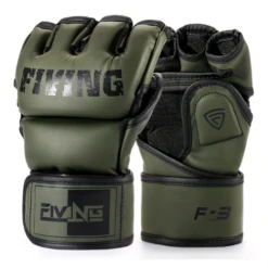 Fiving Fight Gear F3 MMA Gloves -Thefightfactory Shop FivingMMAGlovesArmyGreen