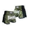 Fluory Eternity Classic Retro Muay Thai Shorts Khaki