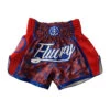 Fluory Eternity Snake Retro Muay Thai Shorts Red 2 Fluory Eternity Snake Retro Muay Thai Shorts Red -Thefightfactory Shop Fluory Eternity Snake Retro Muay Thai Shorts Red