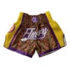 Fluory Eternity Snake Retro Muay Thai Shorts Yellow 1 Fluory Eternity Snake Retro Muay Thai Shorts Yellow -Thefightfactory Shop Fluory Eternity Snake Retro Muay Thai Shorts Yellow
