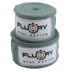 Fluory Boxing Handwraps 3m -Thefightfactory Shop FluoryBoxingHandwrapsGrey