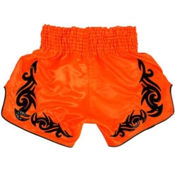 Fluory Neon Retro Muay Thai Shorts Orange 6 Fluory Neon Retro Muay Thai Shorts Orange -Thefightfactory Shop FluoryNeonRetroMuayThaiShortsOrange1