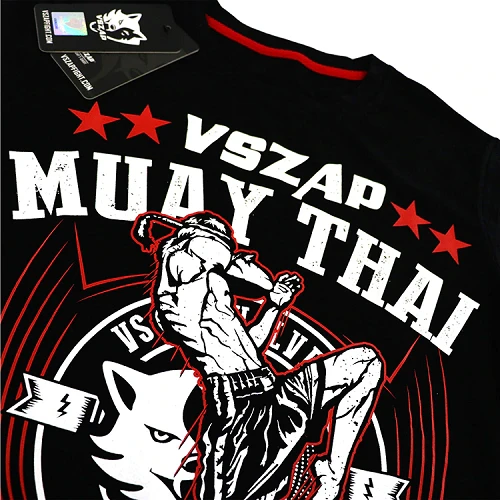 VSZAP Muay Thai Flying T Shirt 4 VSZAP Muay Thai Flying T Shirt - Image 2