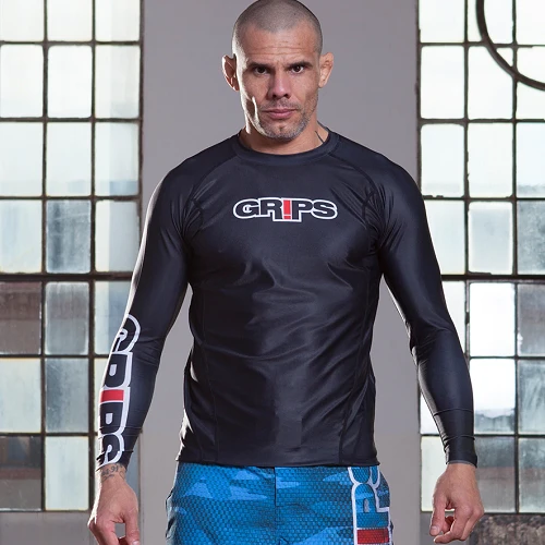 Grips GT04 Long Sleeve Rashguard Black 3 Grips GT04 Long Sleeve Rashguard Black