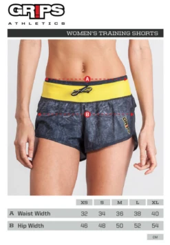 Grips Womens Functional Training Shorts Blue Magma 9 Grips Womens Functional Training Shorts Blue Magma -Thefightfactory Shop Grips womens traing shorts size chart 216910ec cbdb 467f a989 0662cbf78c3d