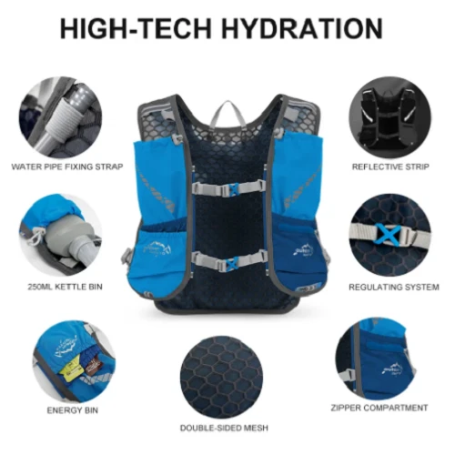 Inoxto Running Sports Backpack & Hydration Bladder 8 Inoxto Running Sports Backpack & Hydration Bladder - Image 6