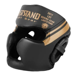 Laststand Fight Gear Headguard -Thefightfactory Shop LaststandHeadguardGold