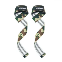 MKAS Camo Gym Lifting Straps 13 MKAS Camo Gym Lifting Straps -Thefightfactory Shop MKASCamoGymLiftingStrapsGreen