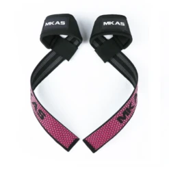 MKAS Fitness Super Grip Gym Weightlifting Straps 12 MKAS Fitness Super Grip Gym Weightlifting Straps -Thefightfactory Shop MKASSuperGripGymWeightliftingStrapsPink