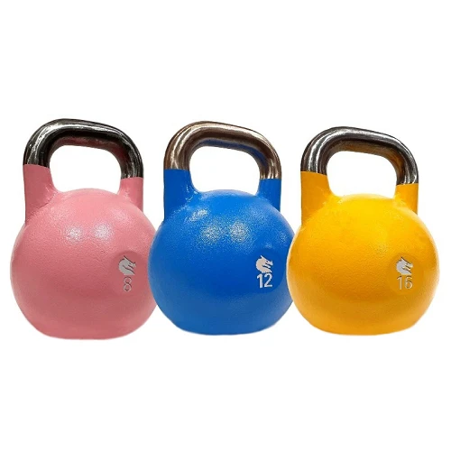 Morgan Powder Coated Kettlebell 3pcs Pack - Pick Up Only -Thefightfactory Shop MORGAN COMP STEEL KETTLEBELL PACK 3PCS