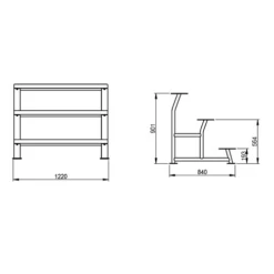 Morgan 3 Tier Elite Kettlebell Rack - Pick Up Only 7 Morgan 3 Tier Elite Kettlebell Rack - Pick Up Only -Thefightfactory Shop MORGAN3TIEREliteKETTLEBELLRack2