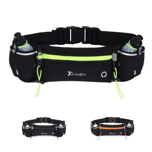 Marathon Running Waist Bag & Waterbottles 3 Marathon Running Waist Bag & Waterbottles
