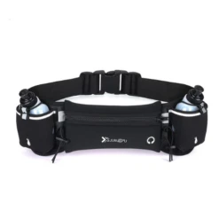 Marathon Running Waist Bag & Waterbottles 11 Marathon Running Waist Bag & Waterbottles -Thefightfactory Shop MarathonRunningWaistBag WaterbottlesBlack