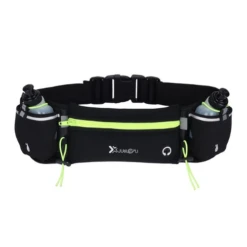 Marathon Running Waist Bag & Waterbottles 13 Marathon Running Waist Bag & Waterbottles -Thefightfactory Shop MarathonRunningWaistBag WaterbottlesGreen