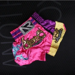 Another Boxer Muay Thai Shorts Pink -Thefightfactory Shop NR BB Pink