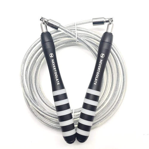 Never Too Late High Quality Weighted Speed Rope 4 Never Too Late High Quality Weighted Speed Rope - Image 2