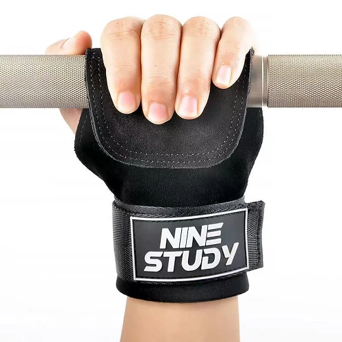 Nine Study Gym Weightlifting Grips Microfiber 3 Nine Study Gym Weightlifting Grips Microfiber
