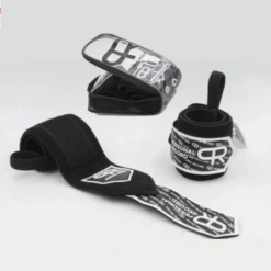 Personal Record HD Premium Wrist Wraps -Thefightfactory Shop PersonalRecordWristWrapsBlack