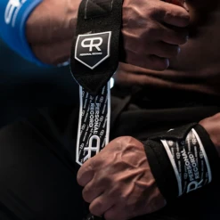 Personal Record HD Premium Wrist Wraps -Thefightfactory Shop PersonalRecordWristWrapsBlack1
