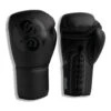 Powrbox Pinnacle Lace Up Boxing Gloves - Blackout 2 Powrbox Pinnacle Lace Up Boxing Gloves - Blackout -Thefightfactory Shop PinnacleLace upGlove Blackout MatteBlack