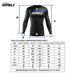 Humble United V2 Rashguard -Thefightfactory Shop RashguardSizechartlongsleeves