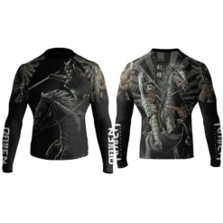Raven Four Samurai Famine Rashguard -Thefightfactory Shop Raven Four Samurai Famine Rashguard