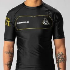 Humble SRP Rashguard Short Sleeve -Thefightfactory Shop SRPfrontview500x500x72px