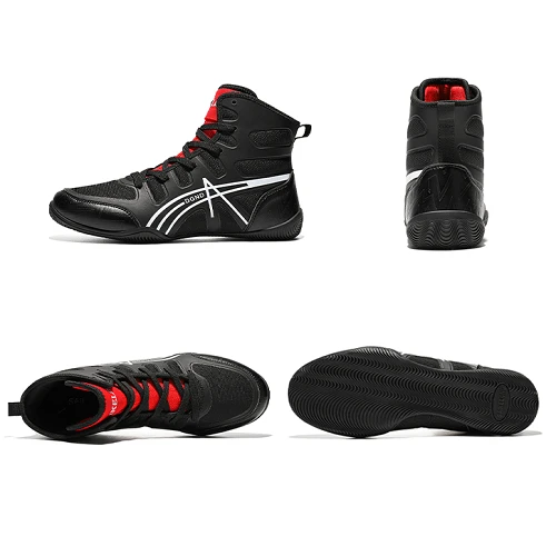 Saikelong DGND Boxing Shoes Black 4 Saikelong DGND Boxing Shoes Black - Image 2