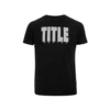 Title Boxing Iconic Block T Shirt - Black/Grey -Thefightfactory Shop TITLE Boxing Iconic Block Tee