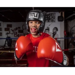 Title Boxing Gel Triple-Shox Mouthguard 2.0 -Thefightfactory Shop TITLEGelTriple ShoxMouthguard2.0Red2