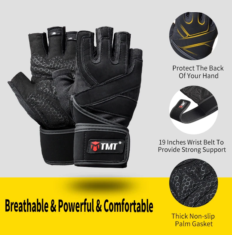 TMT Gym Strength Training Gloves 4 TMT Gym Strength Training Gloves - Image 2