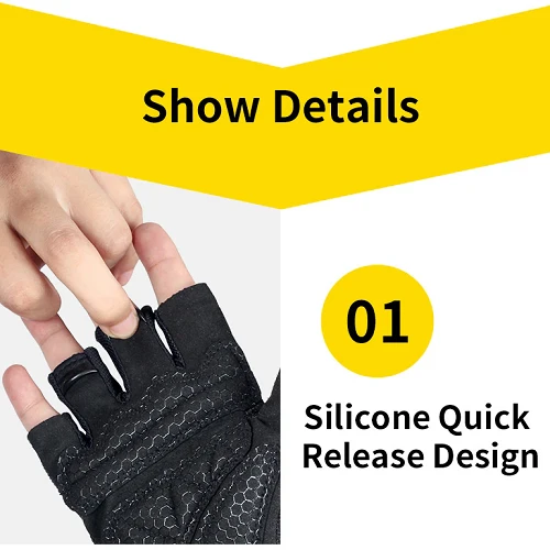 TMT Gym Strength Training Gloves 5 TMT Gym Strength Training Gloves - Image 3