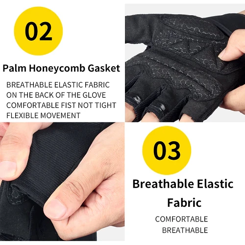 TMT Gym Strength Training Gloves 9 TMT Gym Strength Training Gloves - Image 7