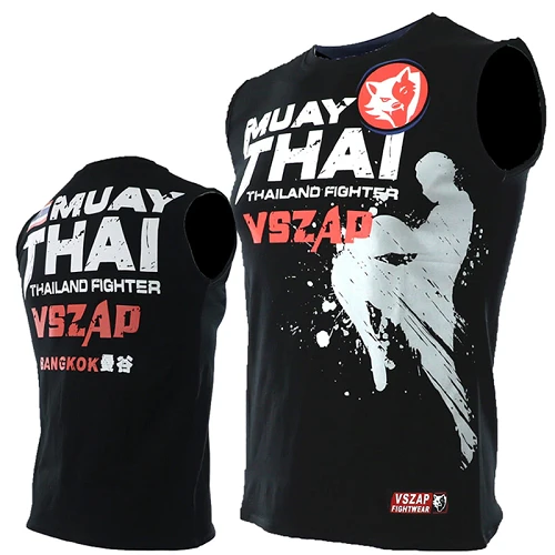 VSZap Muay Thai Training Sleeveless T Shirt 3 VSZap Muay Thai Training Sleeveless T Shirt