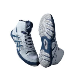 Viniatoo Champion Wrestling Shoes Grey -Thefightfactory Shop VinGrey1